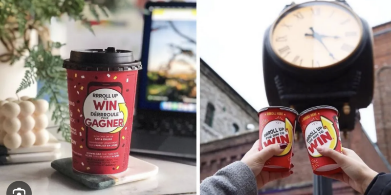 Tim Hortons’ “Roll Up the Rim to Win”: From Paper Cups to Pixels